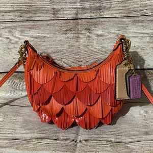 RARE COACH22484 Poppy Limited Edition fringe bag